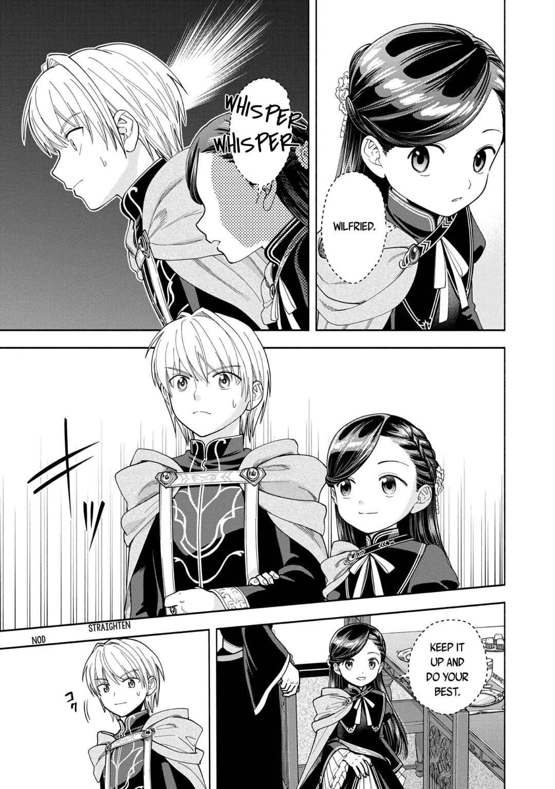 Page 11 Chapter 13 Honzuki no Gekokujou: Shisho ni Naru Tame ni wa Shudan o Erandeiraremasen—Dai 4-bu: Kizokuin no Toshokan o Sukuitai!