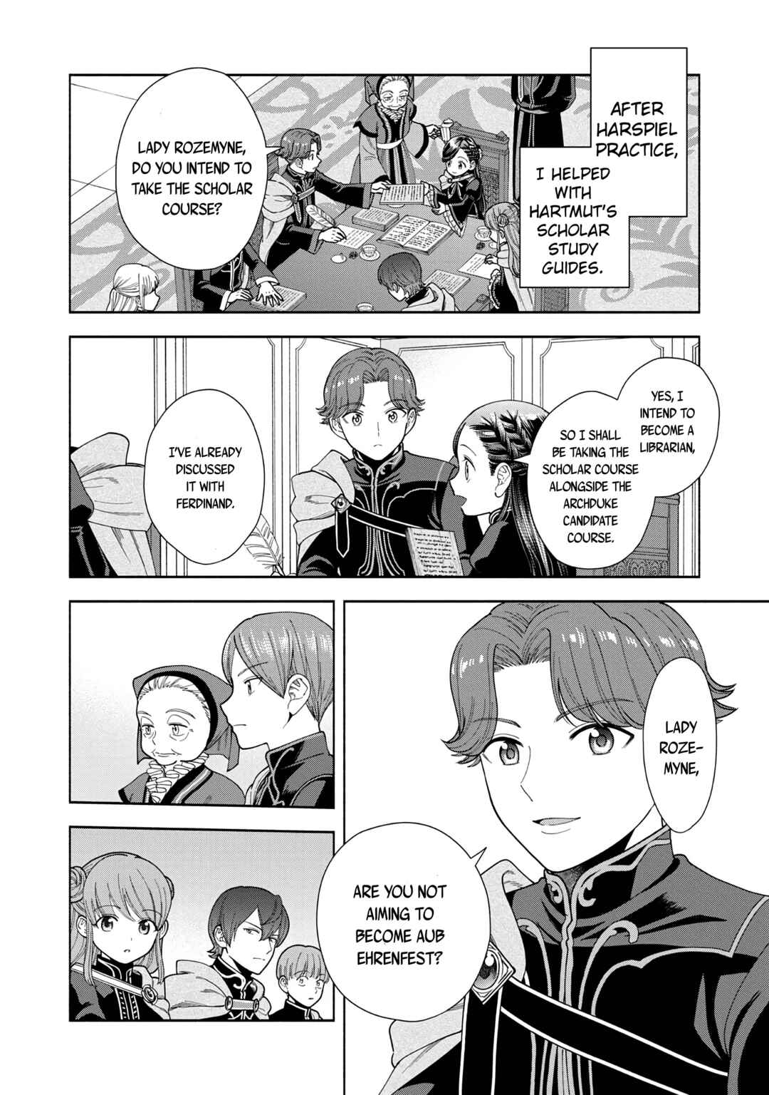 Page 30 Chapter 13 Honzuki no Gekokujou: Shisho ni Naru Tame ni wa Shudan o Erandeiraremasen—Dai 4-bu: Kizokuin no Toshokan o Sukuitai!