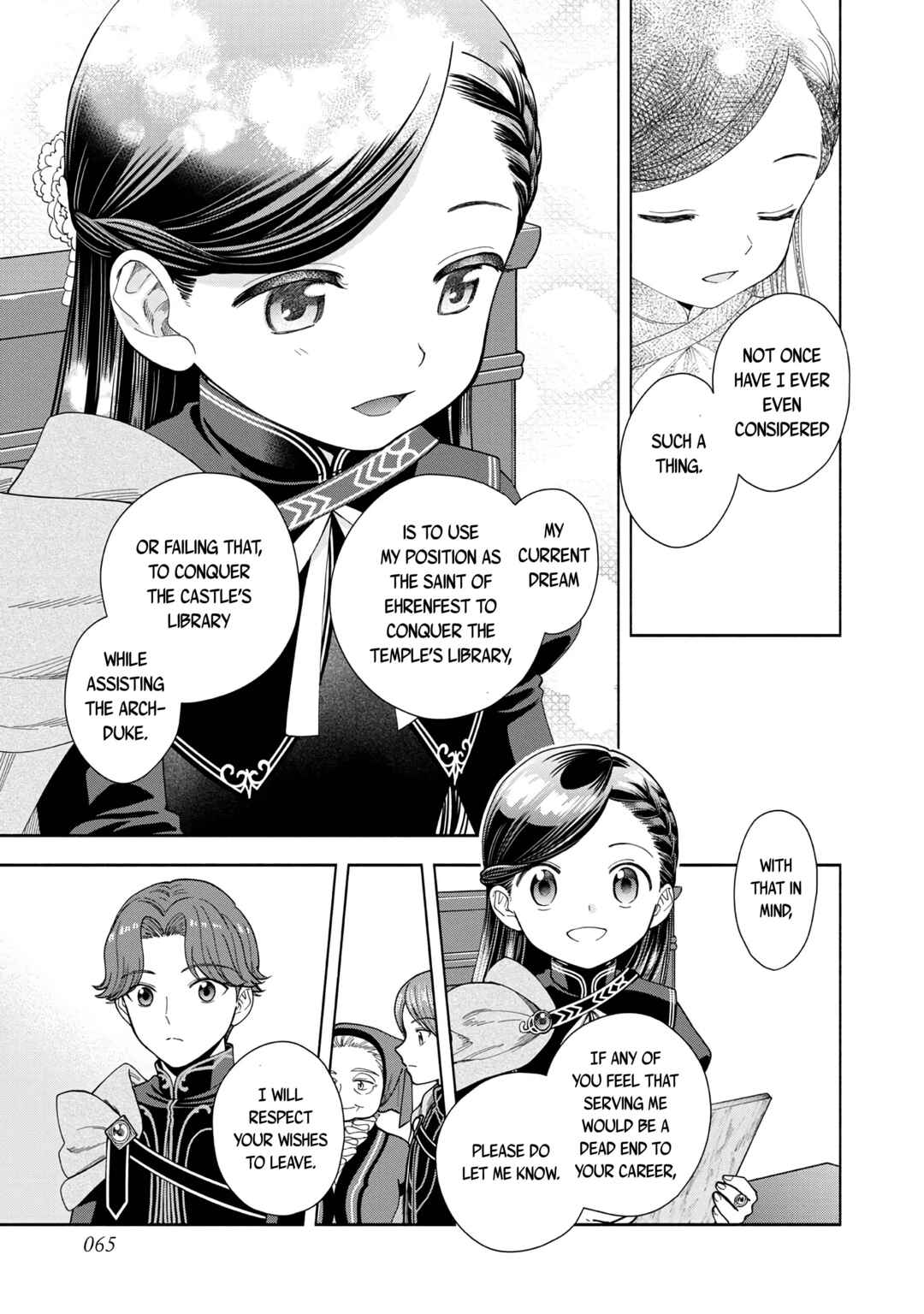 Page 31 Chapter 13 Honzuki no Gekokujou: Shisho ni Naru Tame ni wa Shudan o Erandeiraremasen—Dai 4-bu: Kizokuin no Toshokan o Sukuitai!