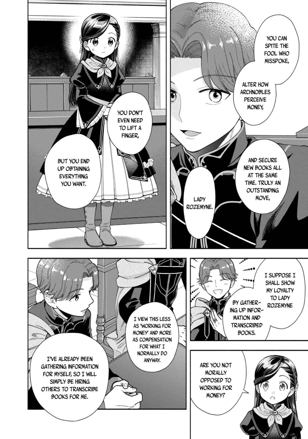 Page 13 Chapter 9 Honzuki no Gekokujou: Shisho ni Naru Tame ni wa Shudan o Erandeiraremasen—Dai 4-bu: Kizokuin no Toshokan o Sukuitai!