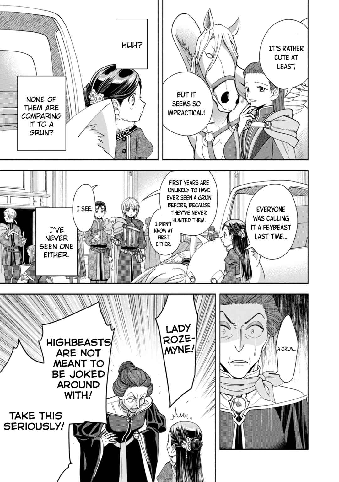 Page 26 Chapter 9 Honzuki no Gekokujou: Shisho ni Naru Tame ni wa Shudan o Erandeiraremasen—Dai 4-bu: Kizokuin no Toshokan o Sukuitai!