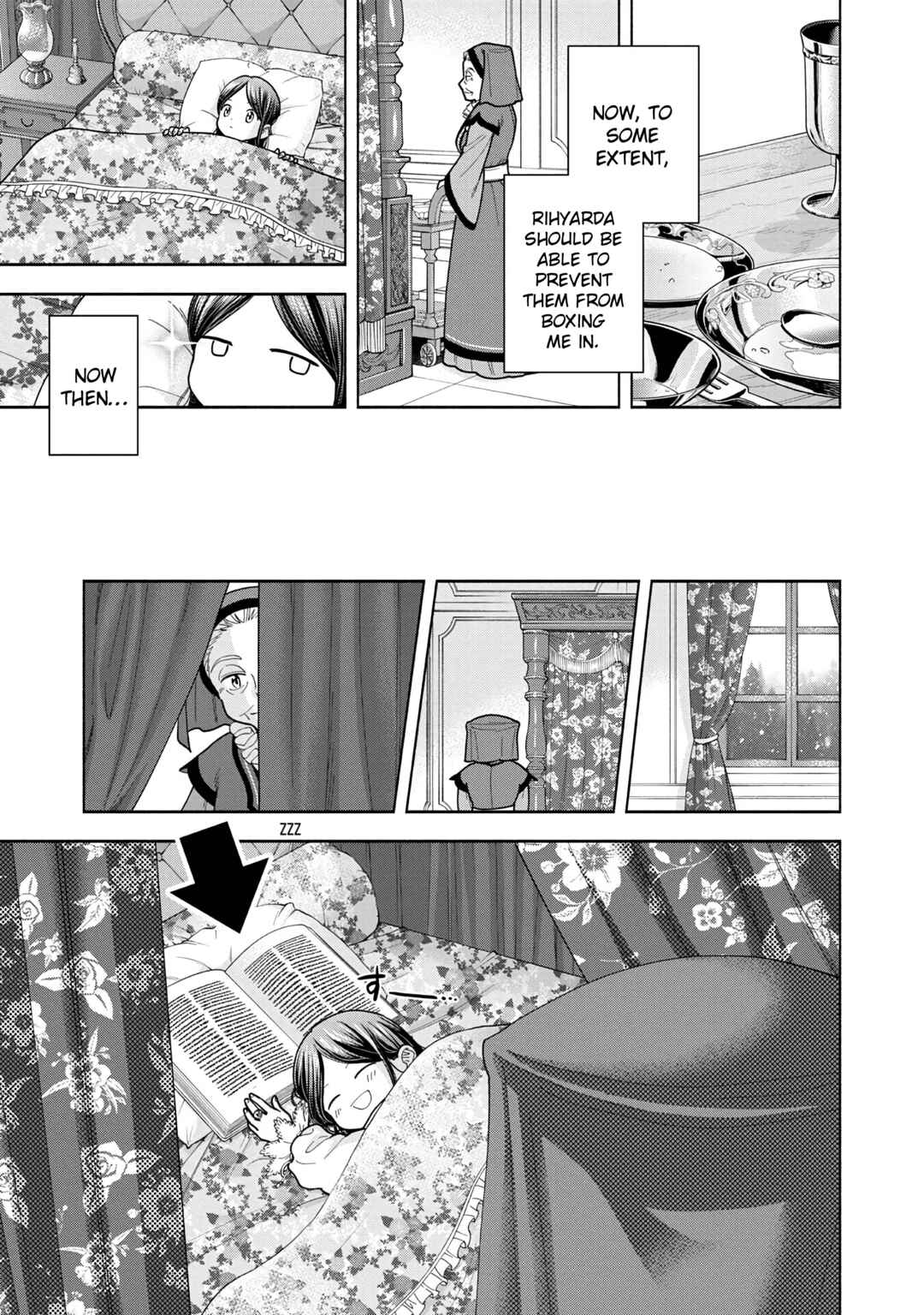 Page 13 Chapter 15 Honzuki no Gekokujou: Shisho ni Naru Tame ni wa Shudan o Erandeiraremasen—Dai 4-bu: Kizokuin no Toshokan o Sukuitai!