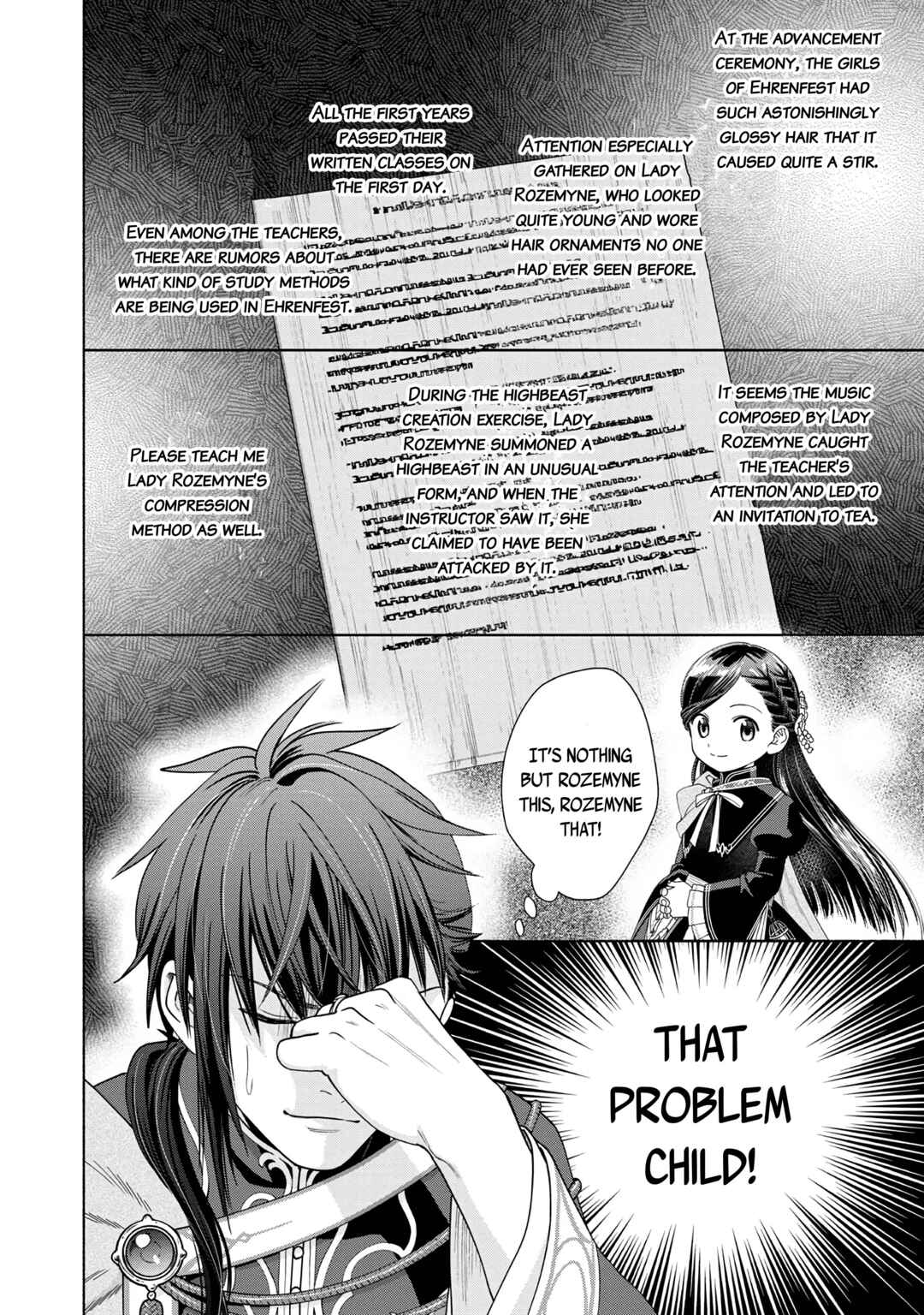 Page 24 Chapter 15 Honzuki no Gekokujou: Shisho ni Naru Tame ni wa Shudan o Erandeiraremasen—Dai 4-bu: Kizokuin no Toshokan o Sukuitai!