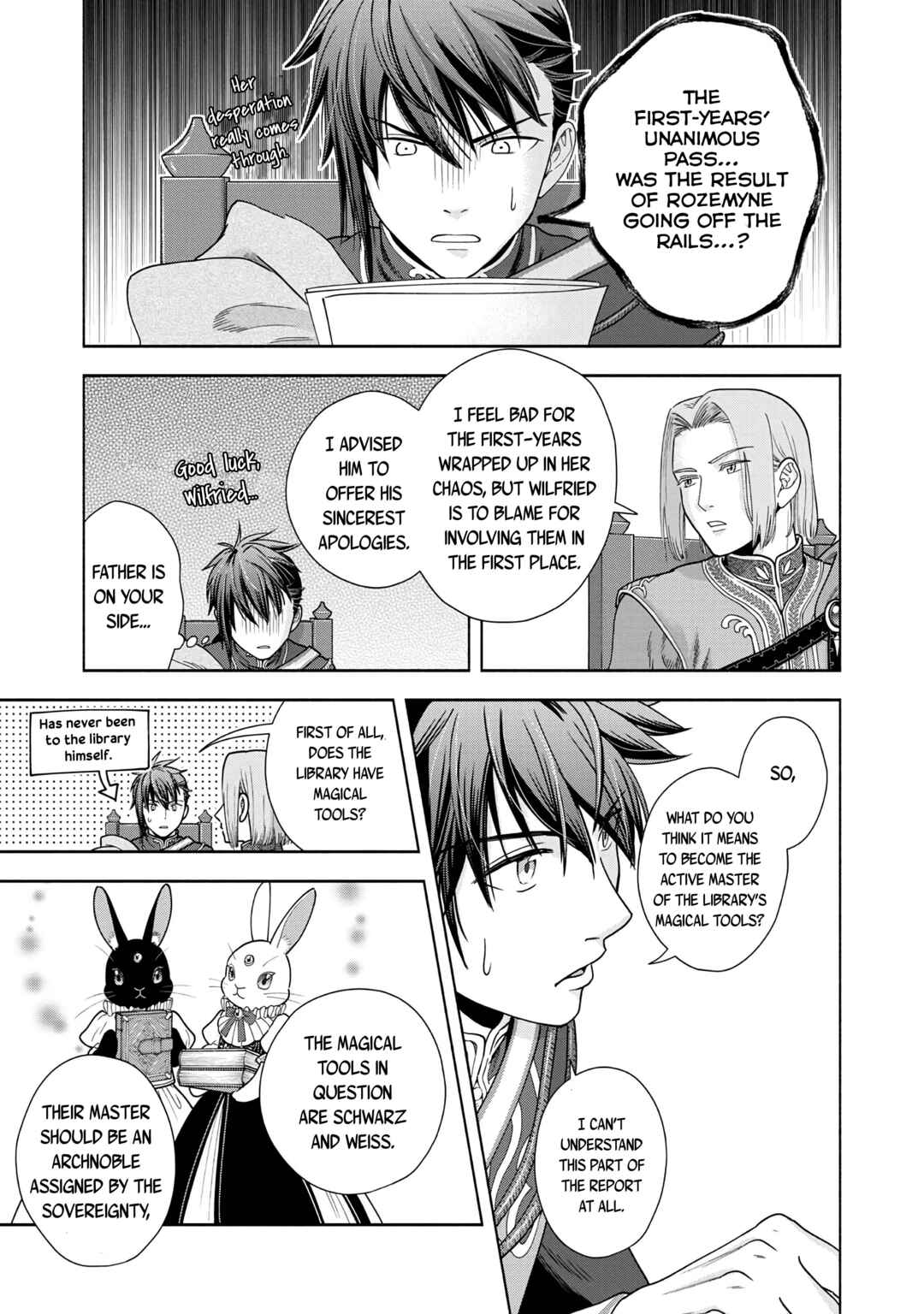 Page 27 Chapter 15 Honzuki no Gekokujou: Shisho ni Naru Tame ni wa Shudan o Erandeiraremasen—Dai 4-bu: Kizokuin no Toshokan o Sukuitai!