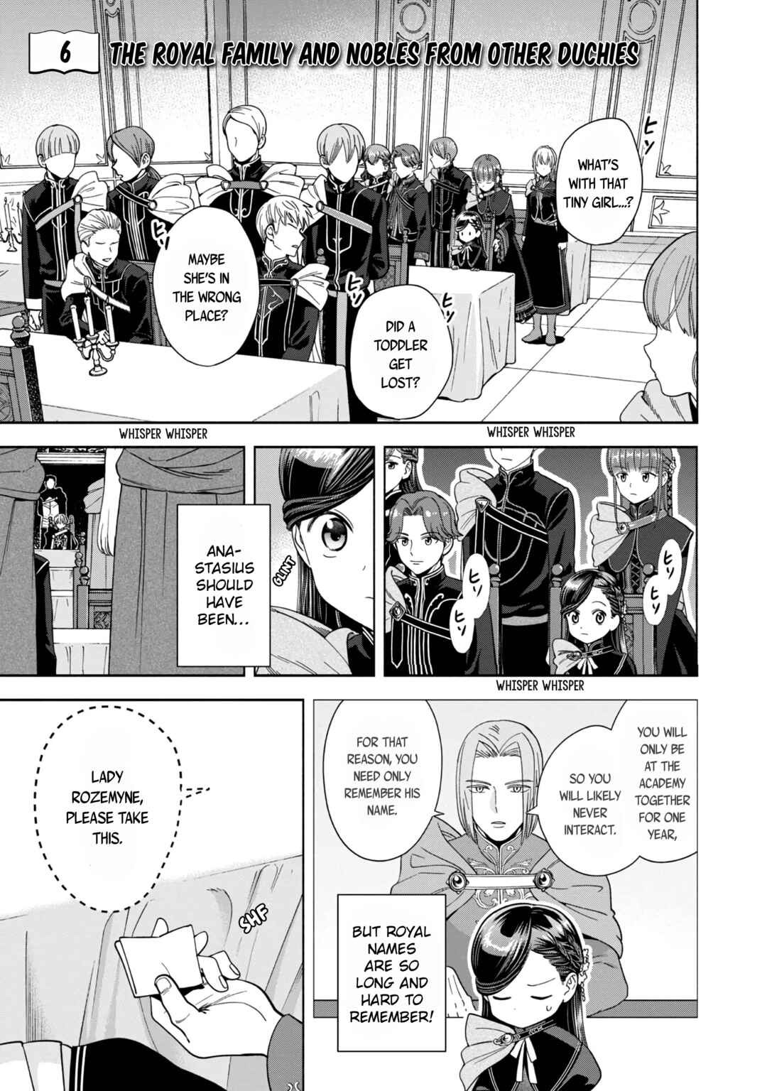 Page 1 Chapter 6 Honzuki no Gekokujou: Shisho ni Naru Tame ni wa Shudan o Erandeiraremasen—Dai 4-bu: Kizokuin no Toshokan o Sukuitai!
