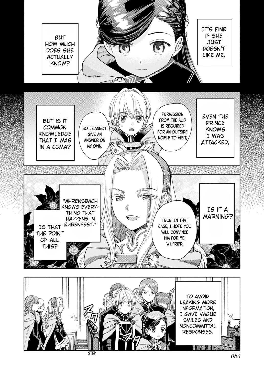 Page 14 Chapter 6 Honzuki no Gekokujou: Shisho ni Naru Tame ni wa Shudan o Erandeiraremasen—Dai 4-bu: Kizokuin no Toshokan o Sukuitai!
