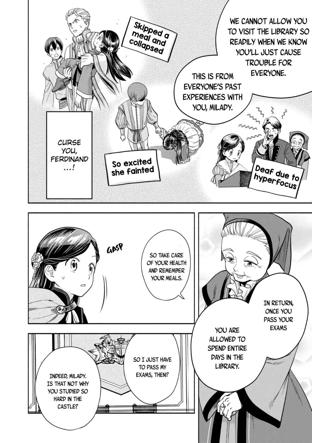 Page 28 Chapter 6 Honzuki no Gekokujou: Shisho ni Naru Tame ni wa Shudan o Erandeiraremasen—Dai 4-bu: Kizokuin no Toshokan o Sukuitai!