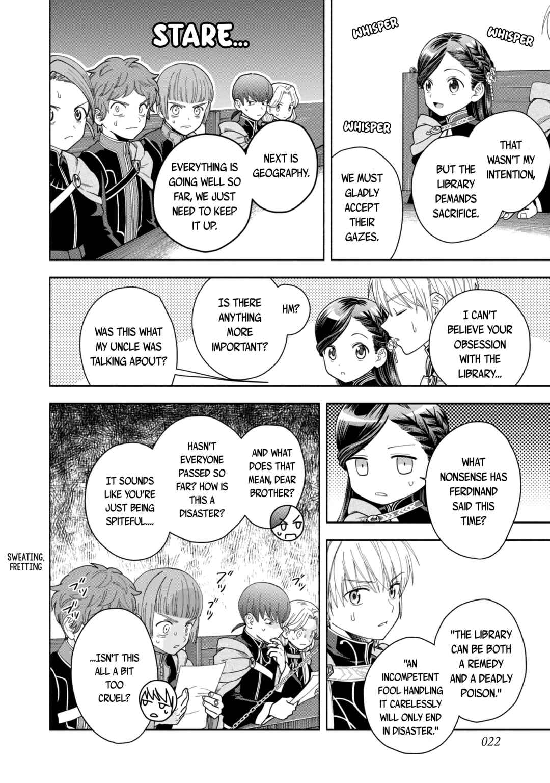 Page 23 Chapter 8 Honzuki no Gekokujou: Shisho ni Naru Tame ni wa Shudan o Erandeiraremasen—Dai 4-bu: Kizokuin no Toshokan o Sukuitai!