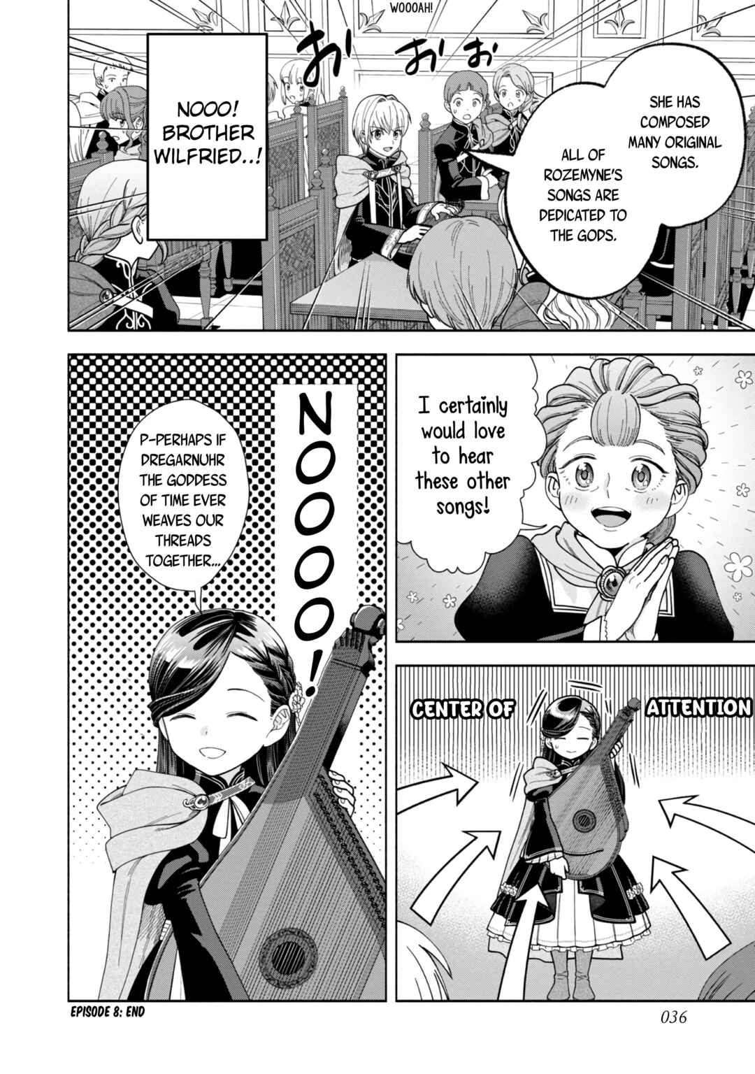 Page 37 Chapter 8 Honzuki no Gekokujou: Shisho ni Naru Tame ni wa Shudan o Erandeiraremasen—Dai 4-bu: Kizokuin no Toshokan o Sukuitai!