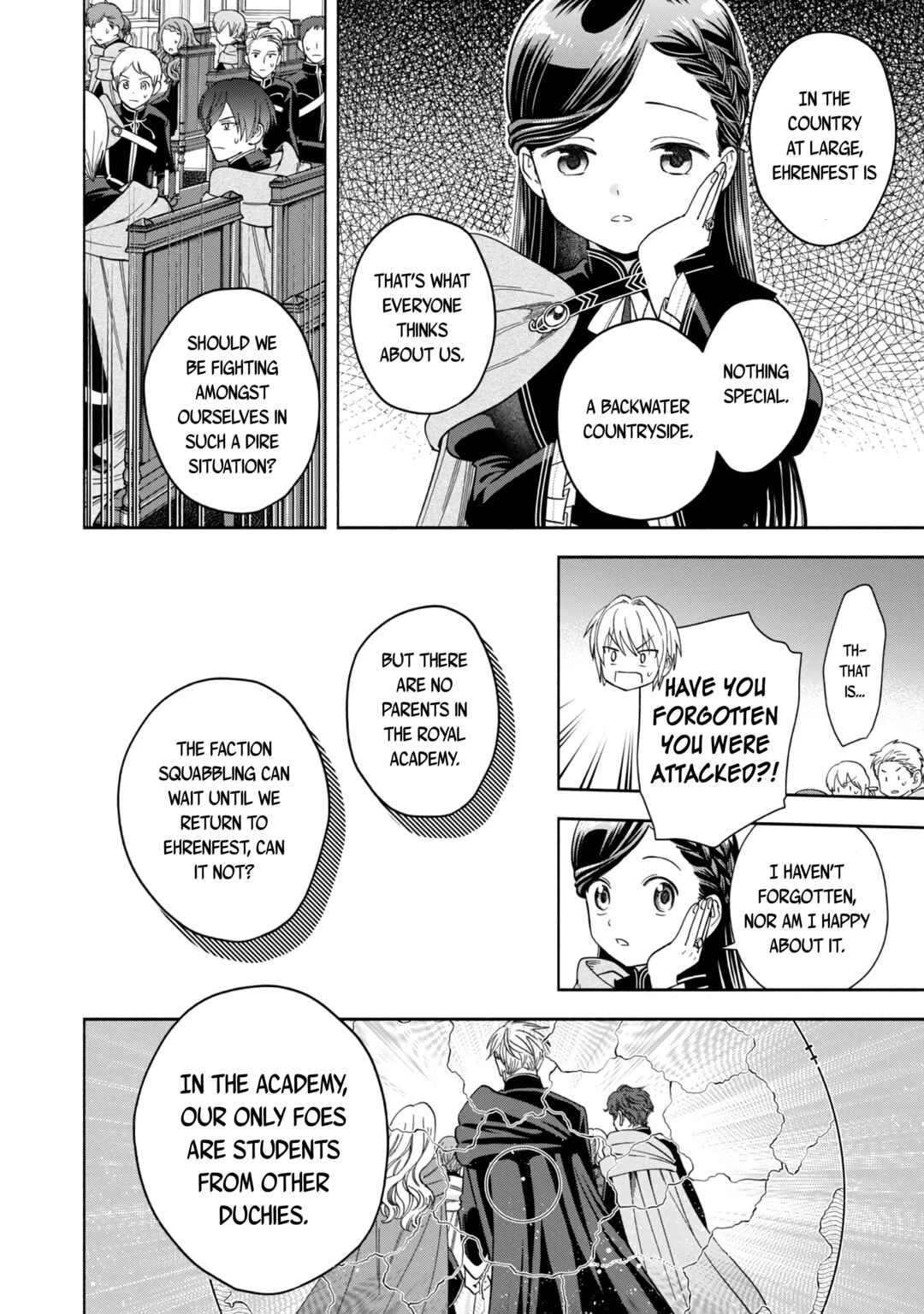 Page 13 Chapter 5 Honzuki no Gekokujou: Shisho ni Naru Tame ni wa Shudan o Erandeiraremasen—Dai 4-bu: Kizokuin no Toshokan o Sukuitai!