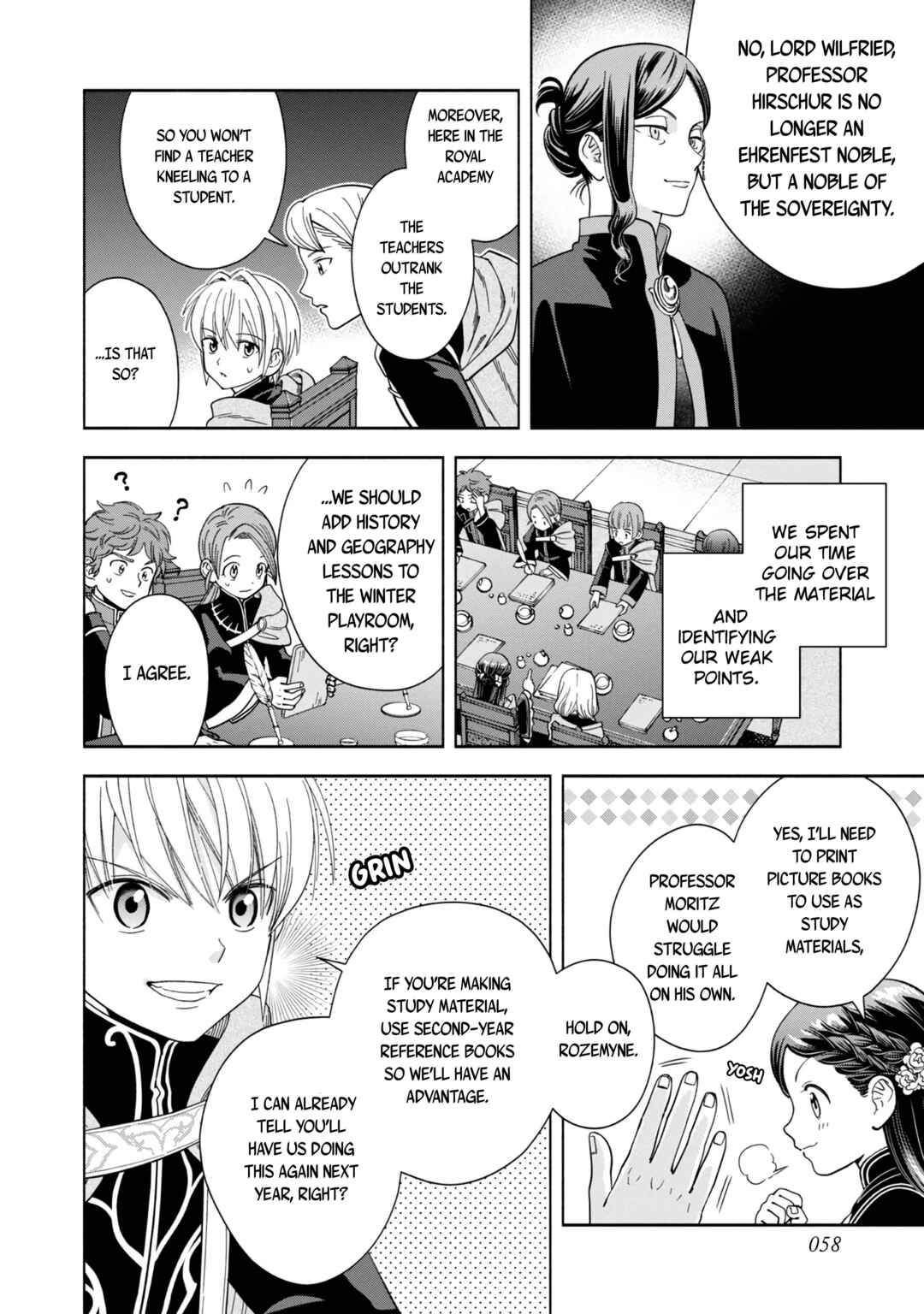 Page 23 Chapter 5 Honzuki no Gekokujou: Shisho ni Naru Tame ni wa Shudan o Erandeiraremasen—Dai 4-bu: Kizokuin no Toshokan o Sukuitai!