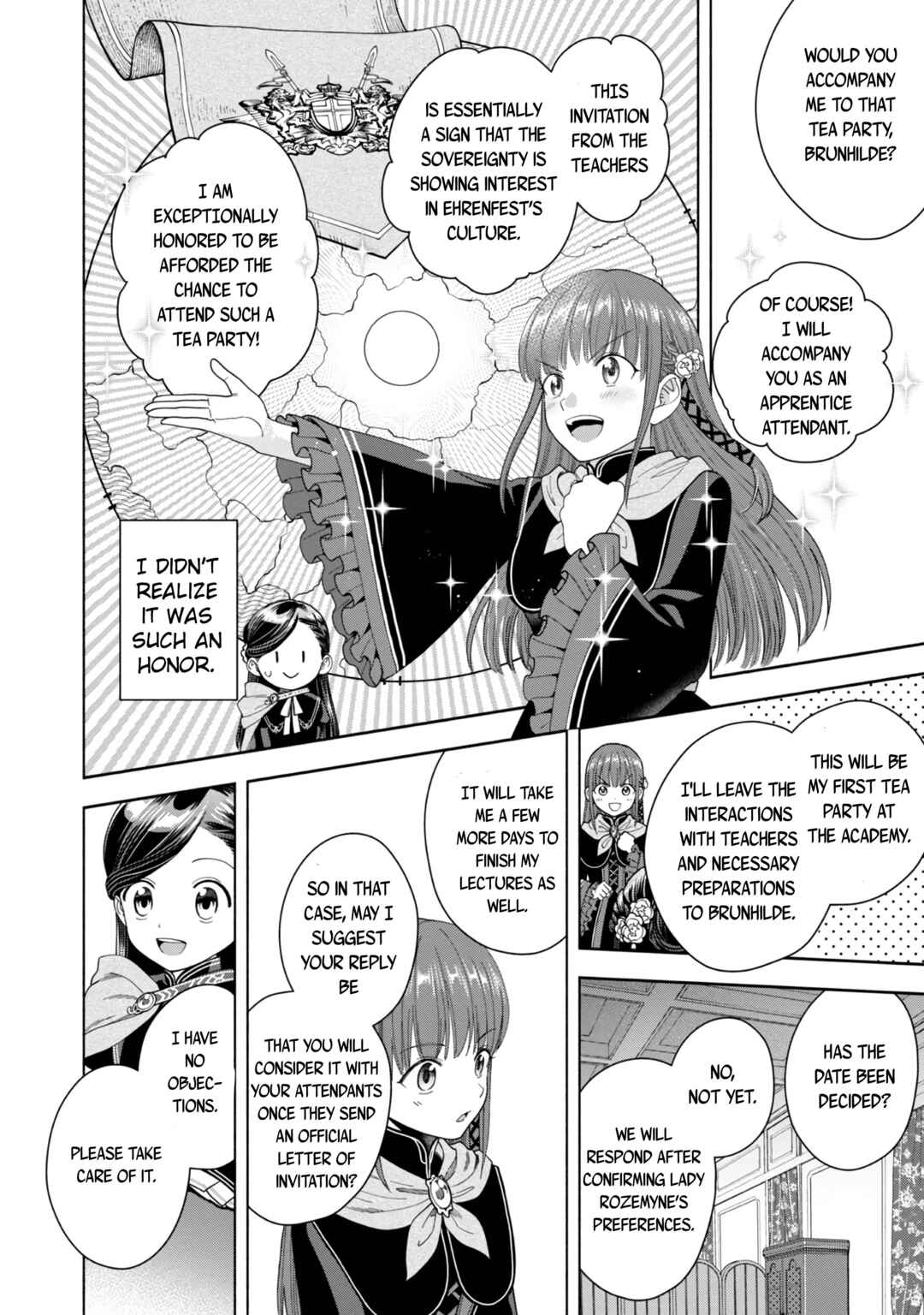 Page 33 Chapter 10 Honzuki no Gekokujou: Shisho ni Naru Tame ni wa Shudan o Erandeiraremasen—Dai 4-bu: Kizokuin no Toshokan o Sukuitai!