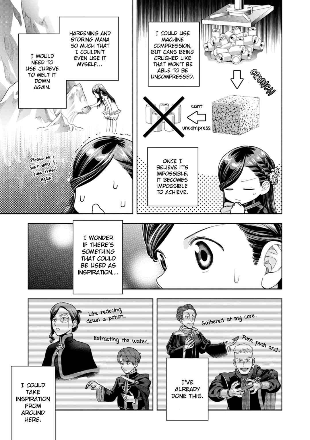Page 8 Chapter 10 Honzuki no Gekokujou: Shisho ni Naru Tame ni wa Shudan o Erandeiraremasen—Dai 4-bu: Kizokuin no Toshokan o Sukuitai!
