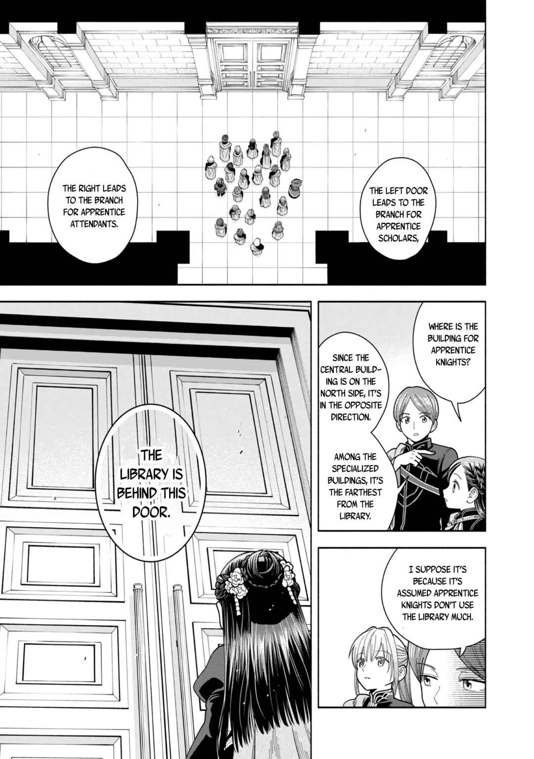 Page 10 Chapter 11 Honzuki no Gekokujou: Shisho ni Naru Tame ni wa Shudan o Erandeiraremasen—Dai 4-bu: Kizokuin no Toshokan o Sukuitai!