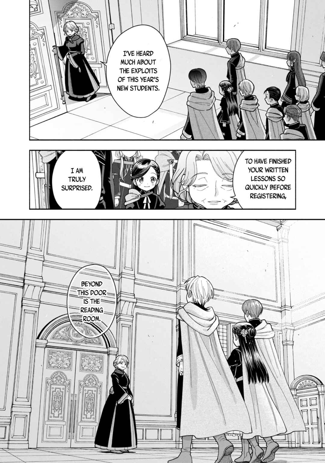 Page 13 Chapter 11 Honzuki no Gekokujou: Shisho ni Naru Tame ni wa Shudan o Erandeiraremasen—Dai 4-bu: Kizokuin no Toshokan o Sukuitai!