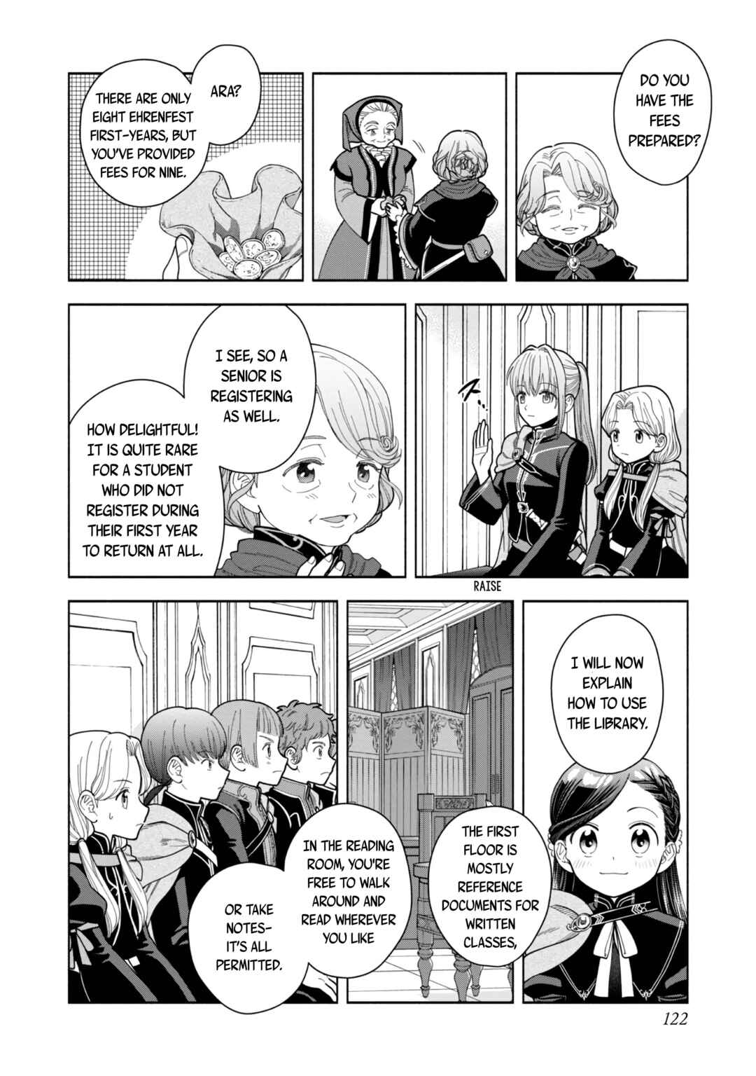 Page 17 Chapter 11 Honzuki no Gekokujou: Shisho ni Naru Tame ni wa Shudan o Erandeiraremasen—Dai 4-bu: Kizokuin no Toshokan o Sukuitai!