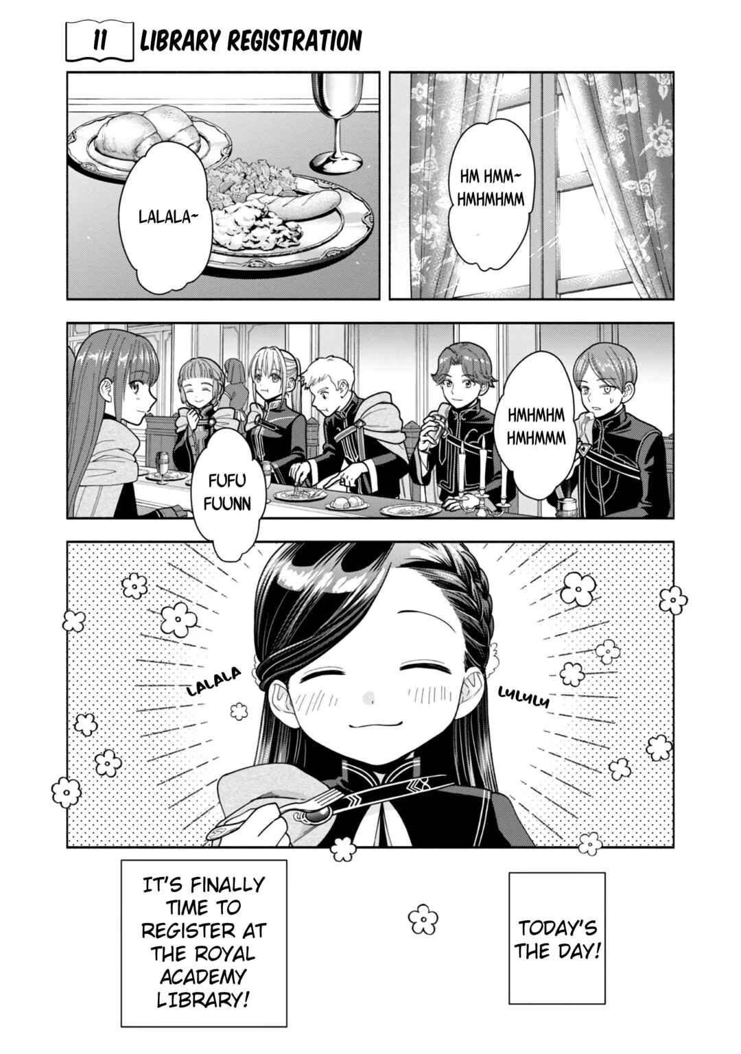 Page 2 Chapter 11 Honzuki no Gekokujou: Shisho ni Naru Tame ni wa Shudan o Erandeiraremasen—Dai 4-bu: Kizokuin no Toshokan o Sukuitai!