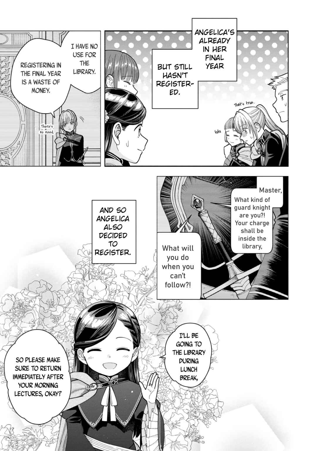 Page 4 Chapter 11 Honzuki no Gekokujou: Shisho ni Naru Tame ni wa Shudan o Erandeiraremasen—Dai 4-bu: Kizokuin no Toshokan o Sukuitai!