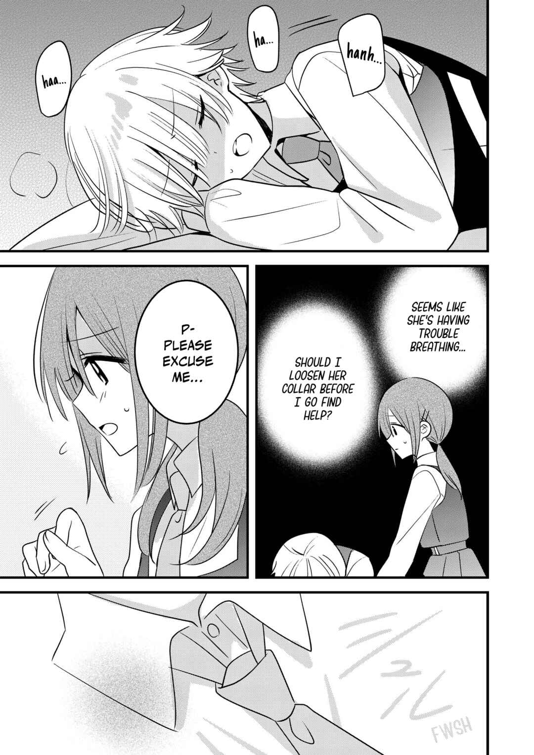 Page 7 Chapter 2 The Prince of the Girls’ School Seems to Only Have Eyes for Me Yuri Anthology Comic