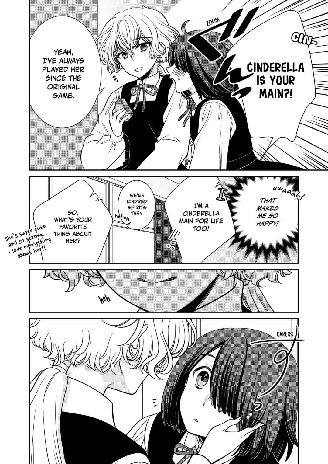 Page 14 Chapter 4 The Prince of the Girls’ School Seems to Only Have Eyes for Me Yuri Anthology Comic