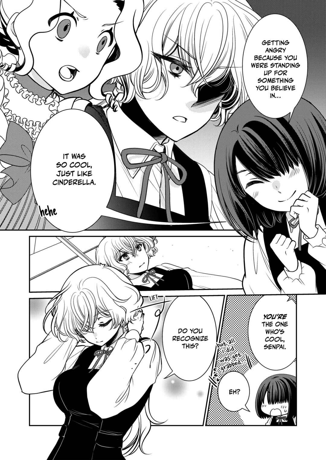 Page 26 Chapter 4 The Prince of the Girls’ School Seems to Only Have Eyes for Me Yuri Anthology Comic