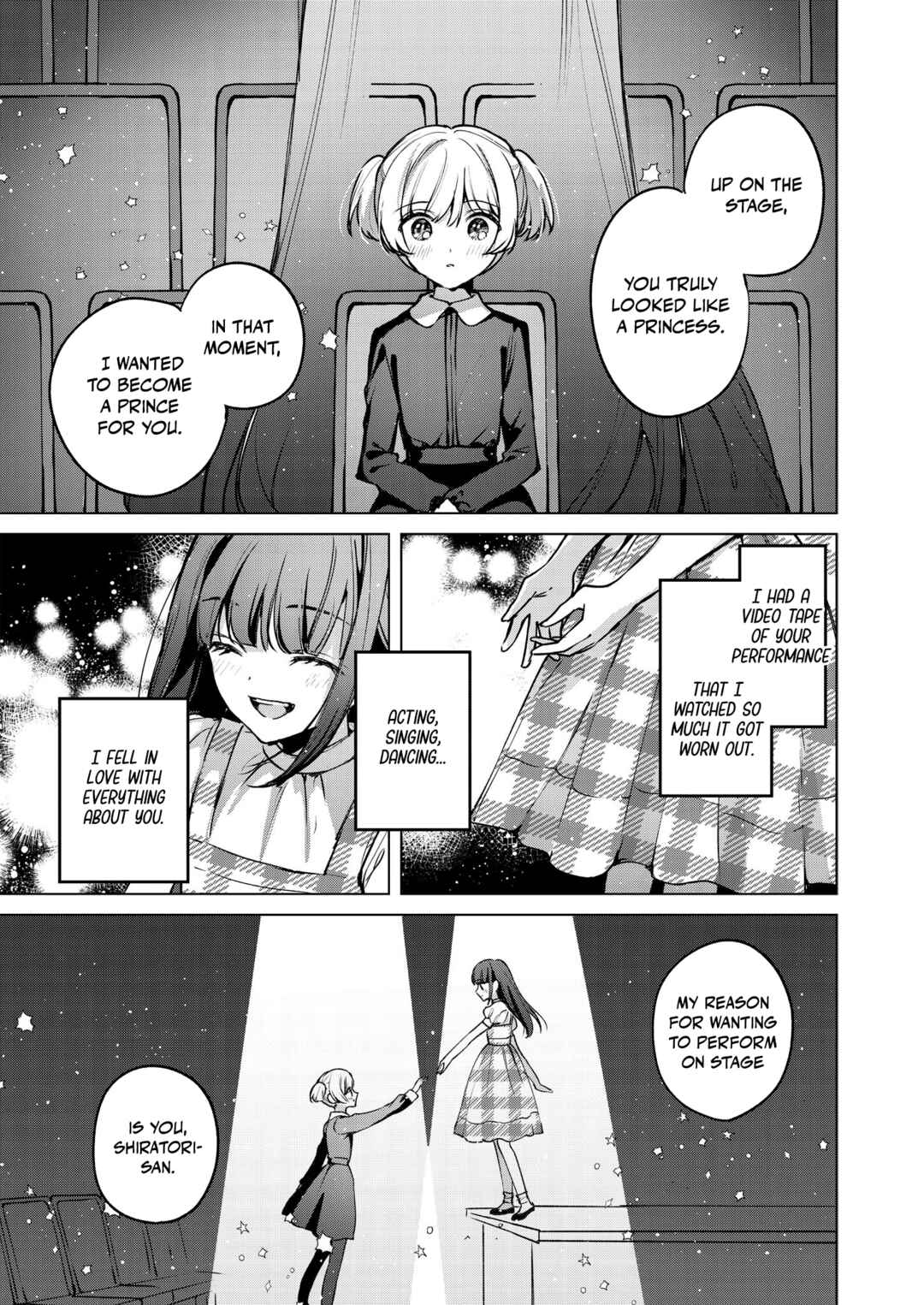 Page 25 Chapter 3 The Prince of the Girls’ School Seems to Only Have Eyes for Me Yuri Anthology Comic