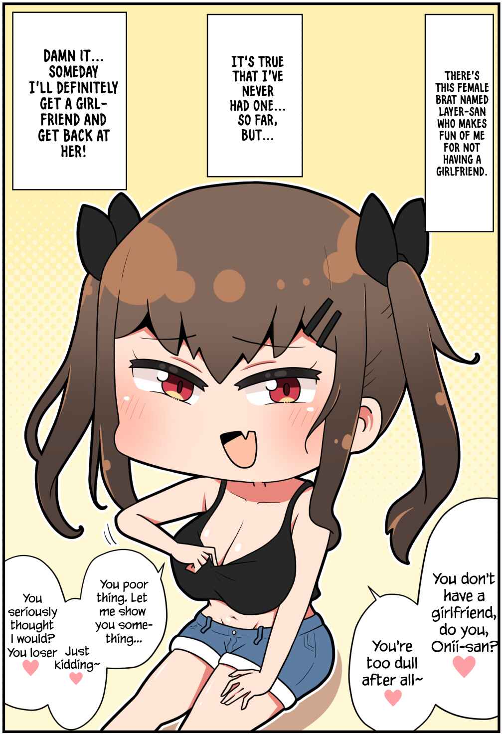 Page 1 Chapter 4 I Feel Like Ive Met That Bratty Cosplayer Somewhere Before