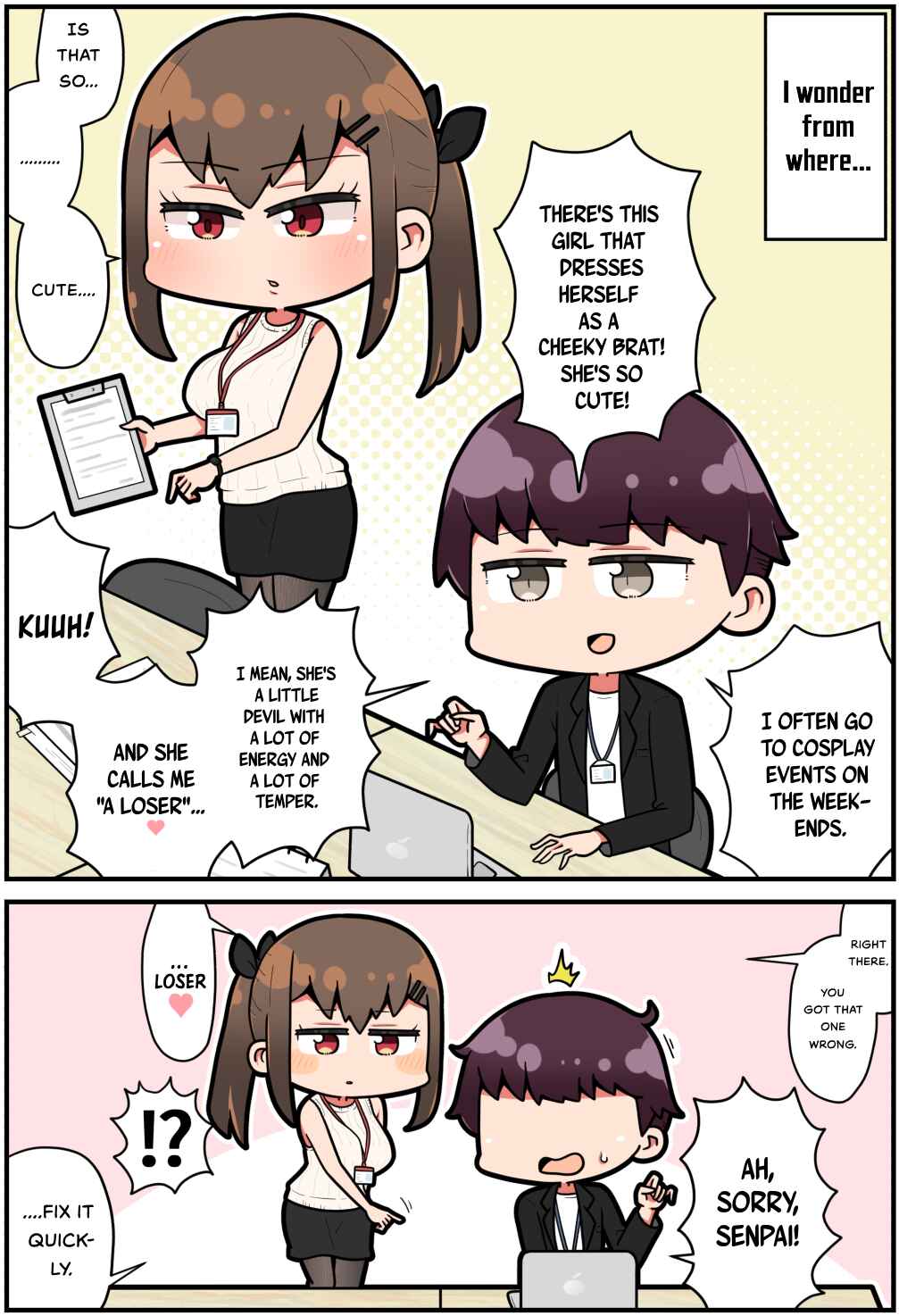 Page 2 Chapter 1 I Feel Like Ive Met That Bratty Cosplayer Somewhere Before