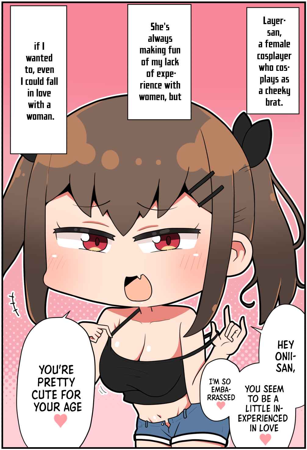 Page 1 Chapter 3 I Feel Like Ive Met That Bratty Cosplayer Somewhere Before