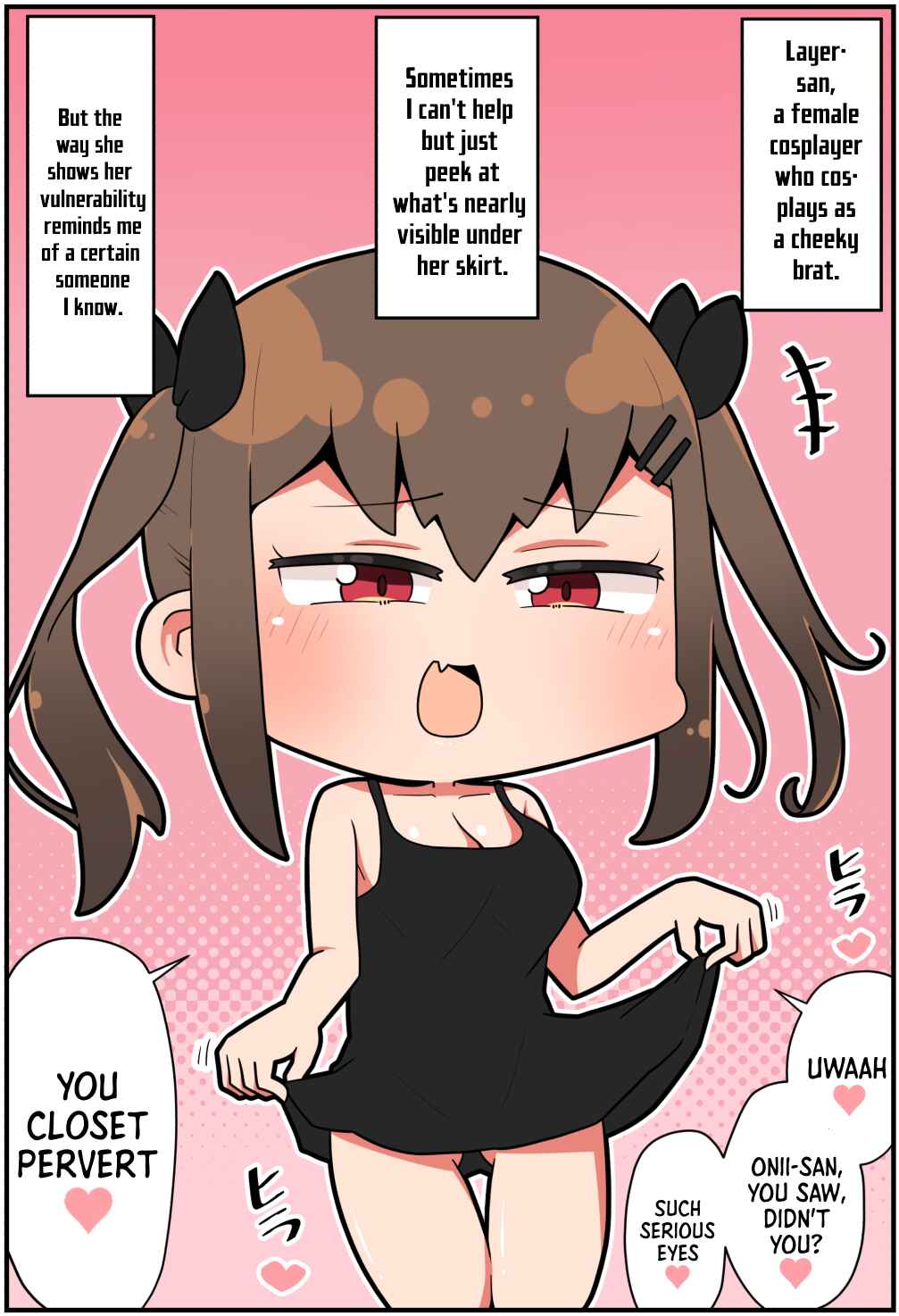 Page 1 Chapter 2 I Feel Like Ive Met That Bratty Cosplayer Somewhere Before