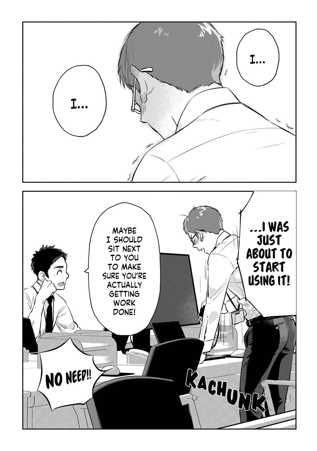 Page 12 Chapter 2 Boss／The Subordinate Over The Monitor