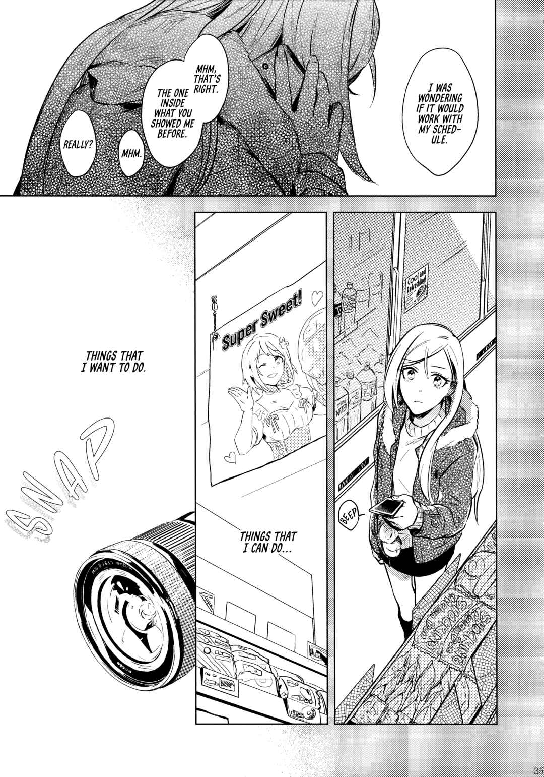 Page 36 Chapter Unknown_adce THE iDOLM@STER Cinderella Girls - Shortcake no Ichigo o Choudai! (Doujinshi)