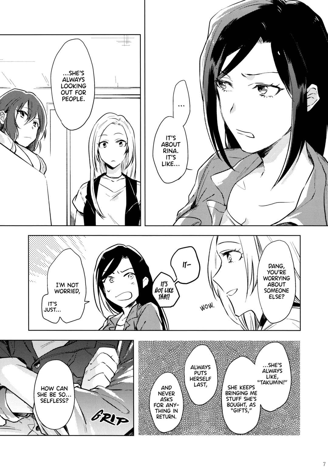 Page 8 Chapter Unknown_adce THE iDOLM@STER Cinderella Girls - Shortcake no Ichigo o Choudai! (Doujinshi)
