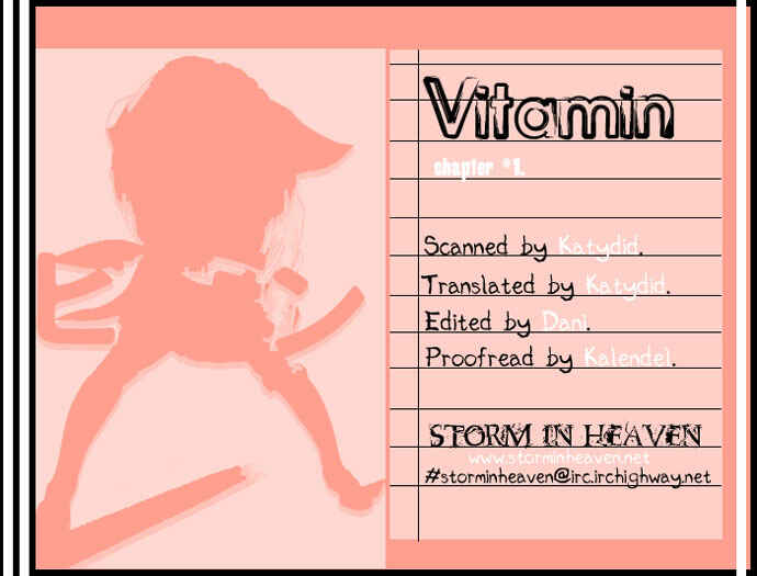Page 1 Chapter 1.1 Vitamin