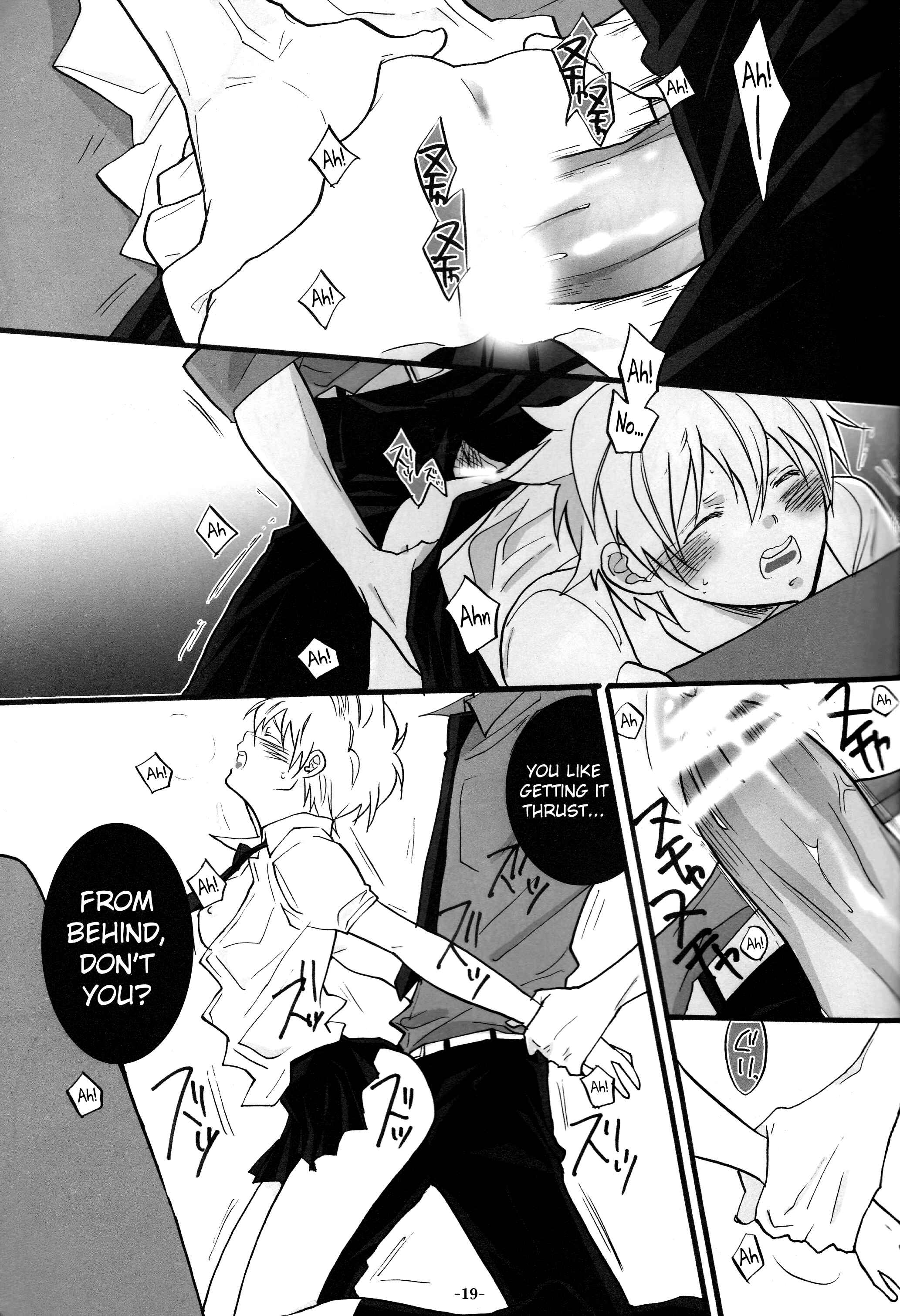 Page 19 Chapter Unknown_265a Katekyo Hitman REBORN! - 3P Murano Nyotaika Hen (Doujinshi)
