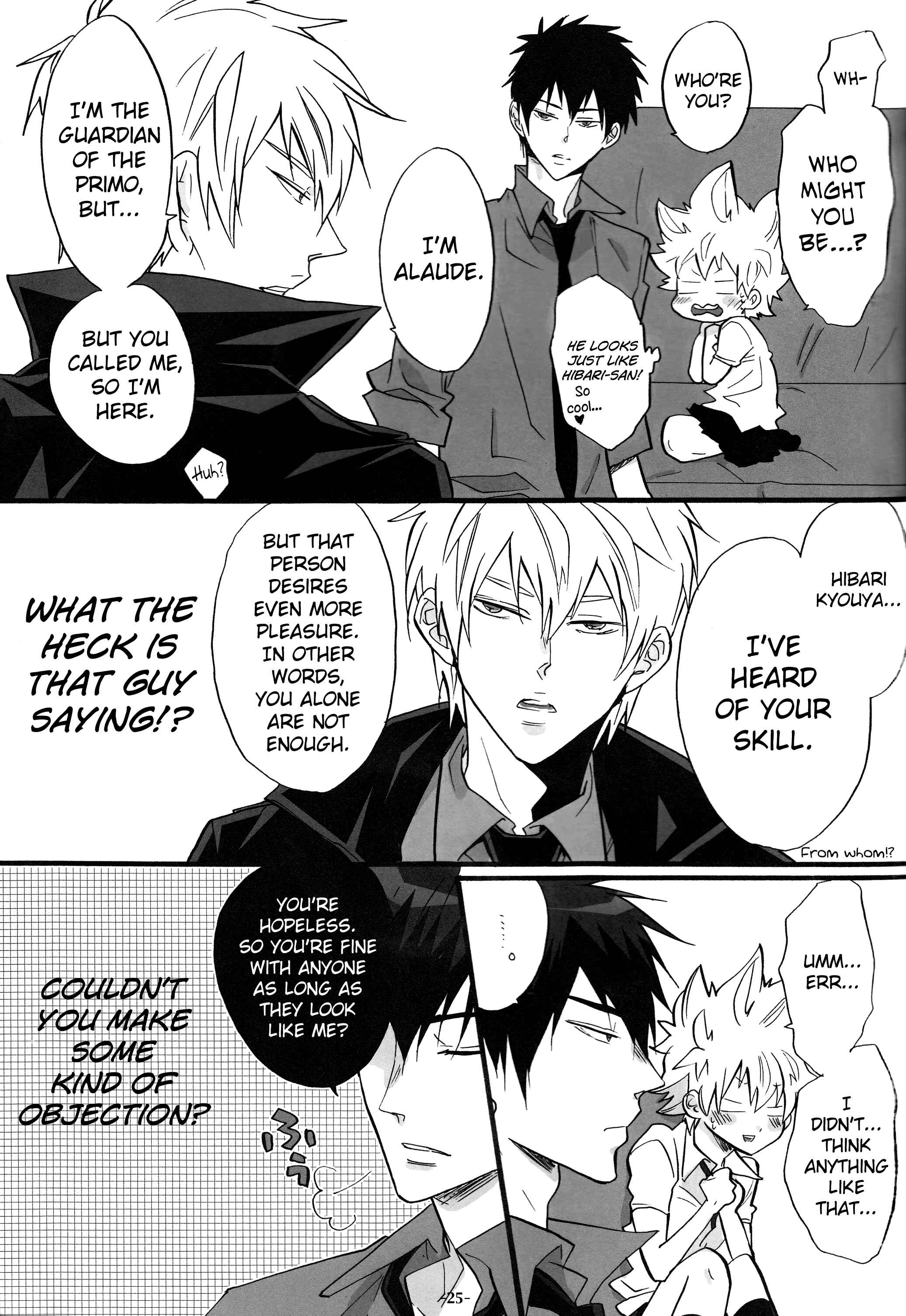 Page 25 Chapter Unknown_265a Katekyo Hitman REBORN! - 3P Murano Nyotaika Hen (Doujinshi)