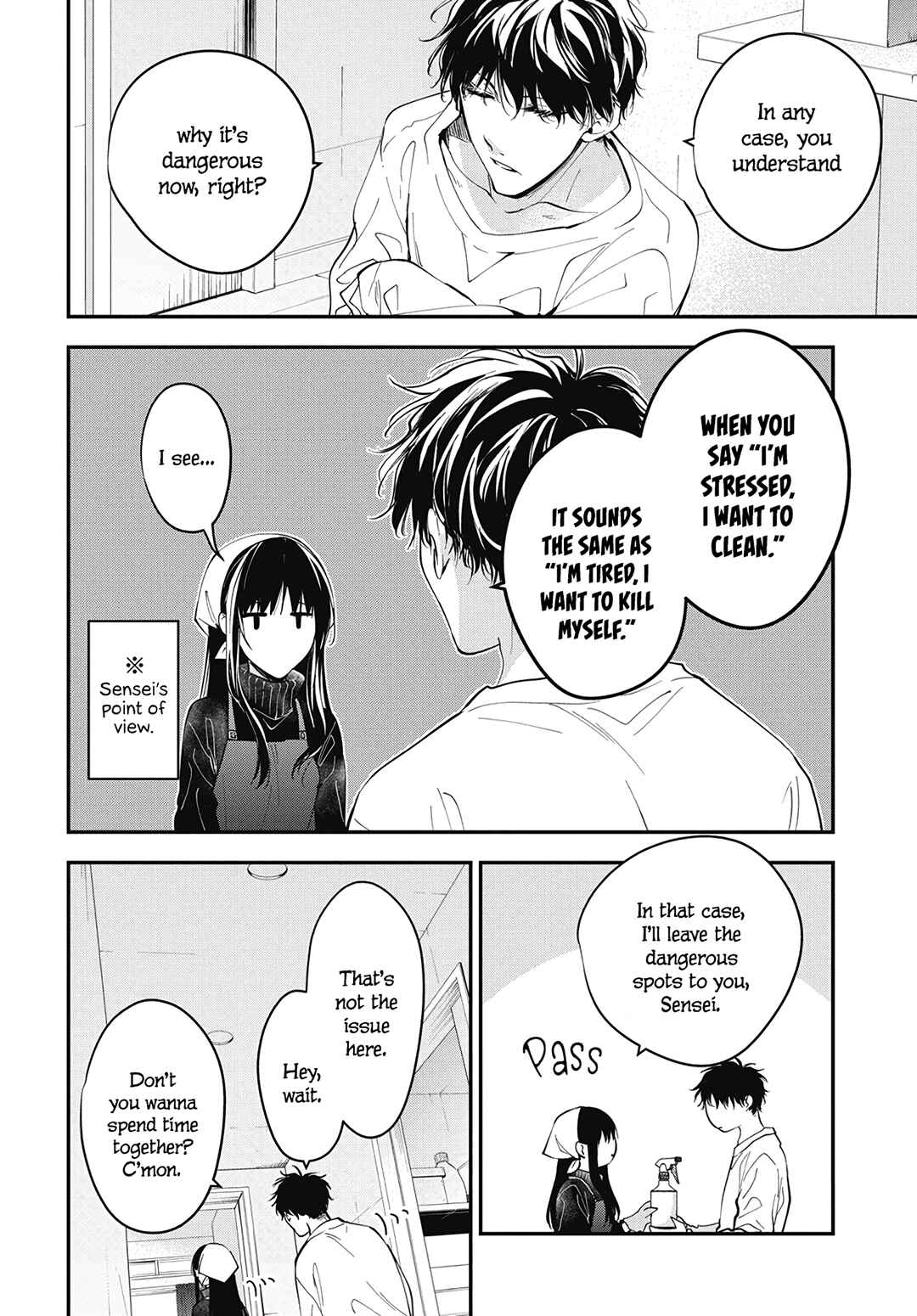 Page 14 Chapter 112 Tsuiraku JK to Haijin Kyoushi