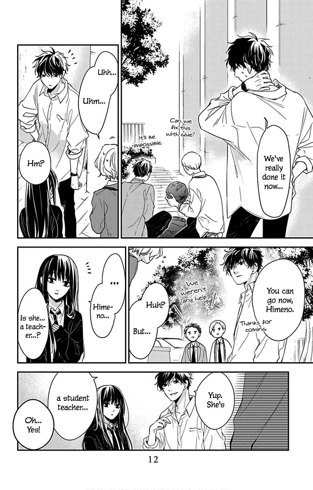 Page 14 Chapter 50 Tsuiraku JK to Haijin Kyoushi
