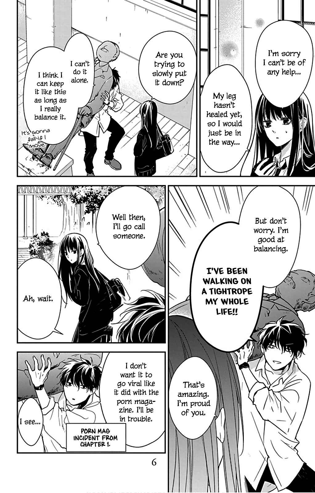 Page 8 Chapter 50 Tsuiraku JK to Haijin Kyoushi