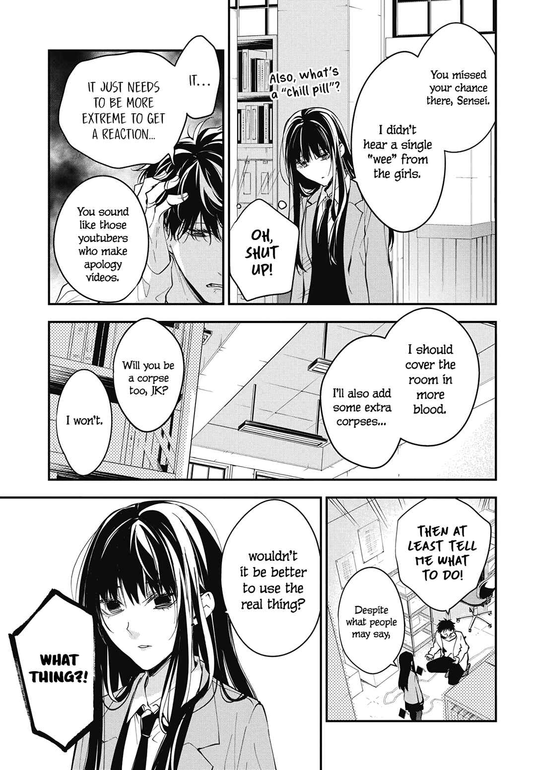 Page 14 Chapter 109 Tsuiraku JK to Haijin Kyoushi