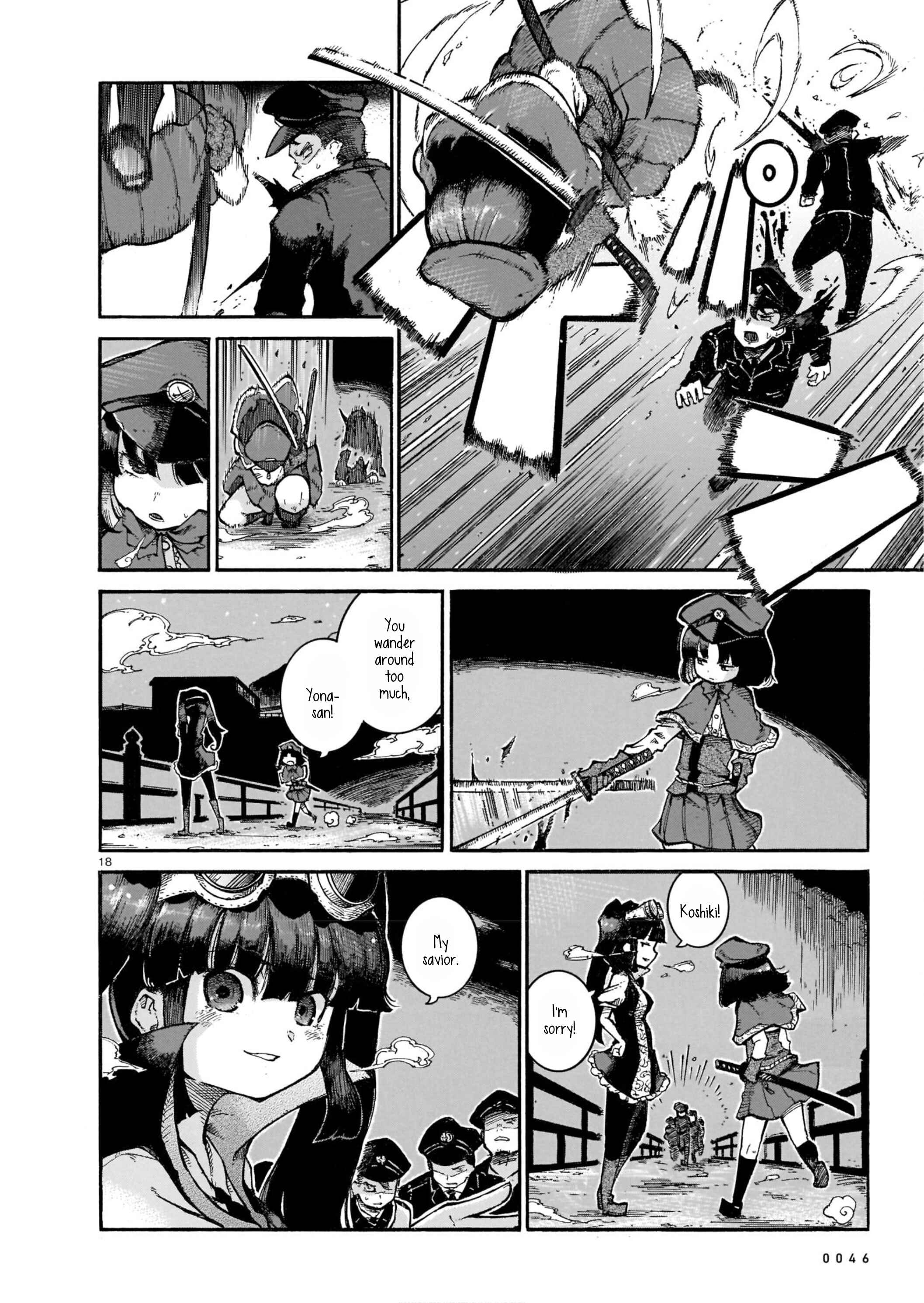 Page 18 Chapter 4 Yona Yona Yona