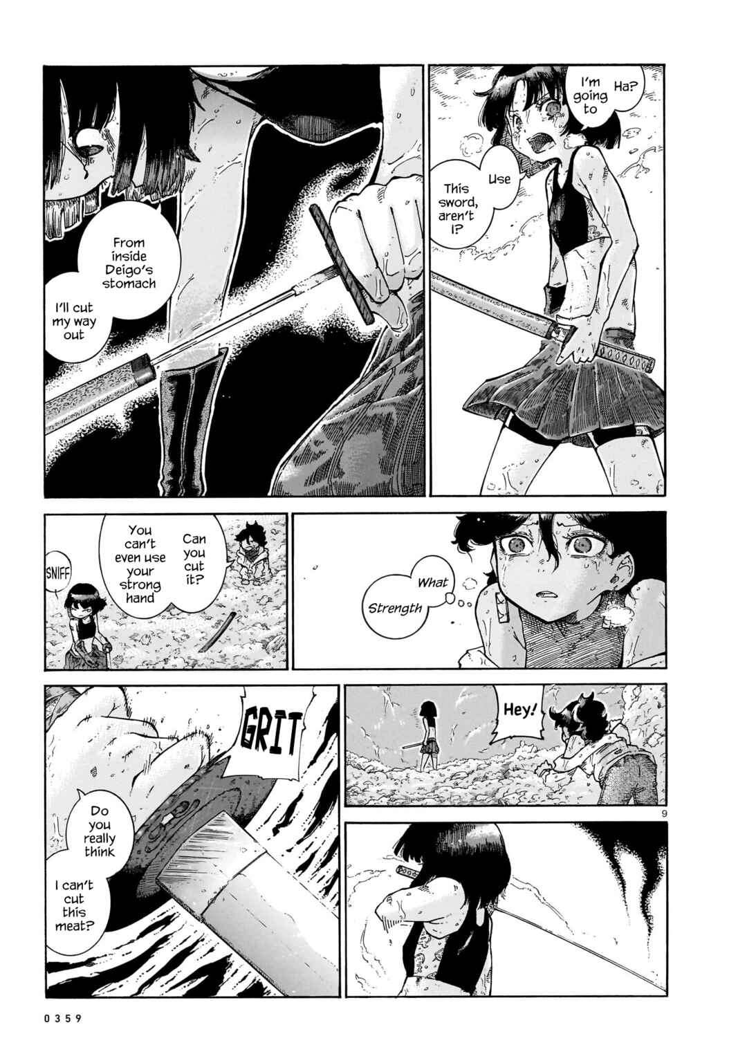 Page 9 Chapter 14 Yona Yona Yona
