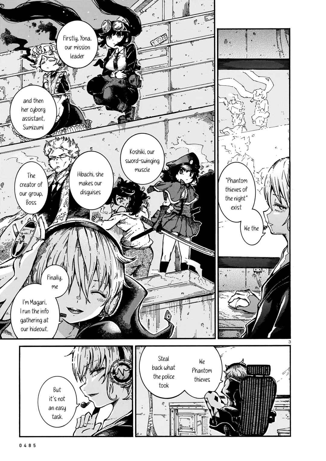 Page 3 Chapter 9.5 Yona Yona Yona