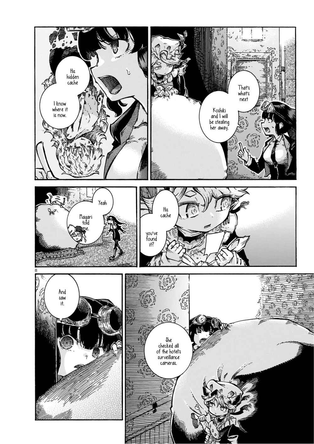 Page 8 Chapter 9 Yona Yona Yona