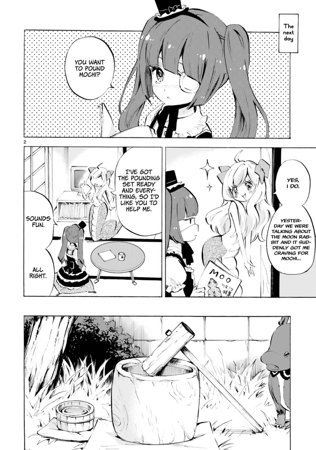 Page 2 Chapter 105 Jashin-chan Dropkick