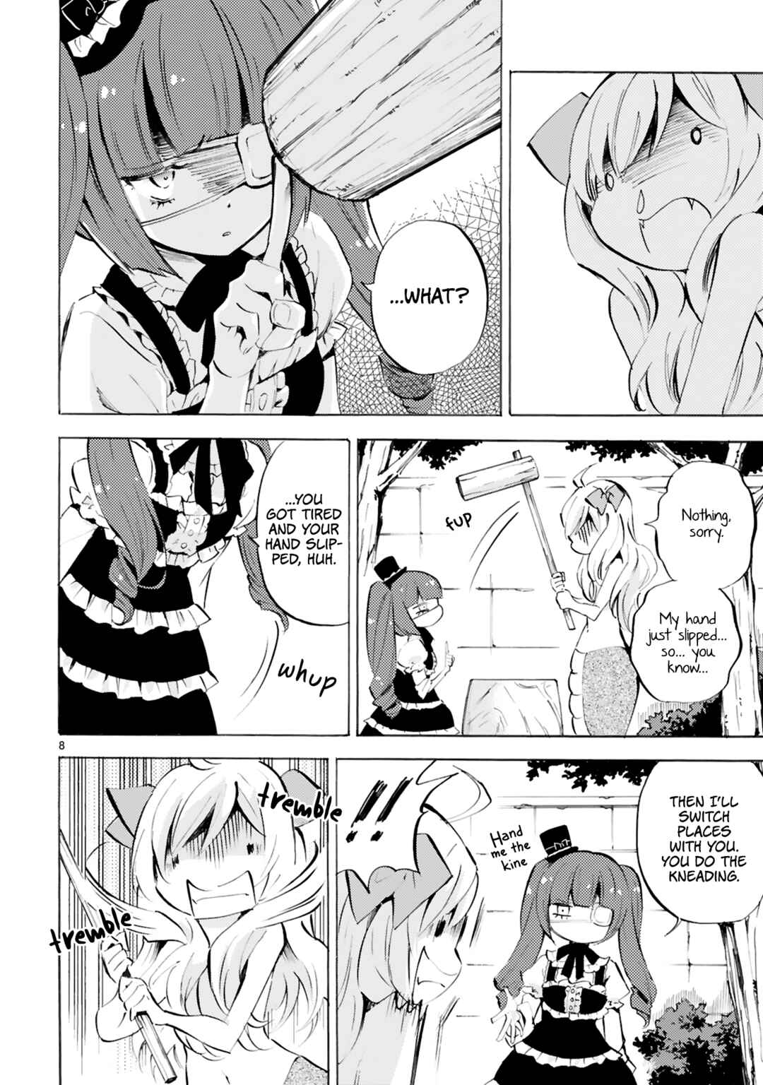 Page 8 Chapter 105 Jashin-chan Dropkick