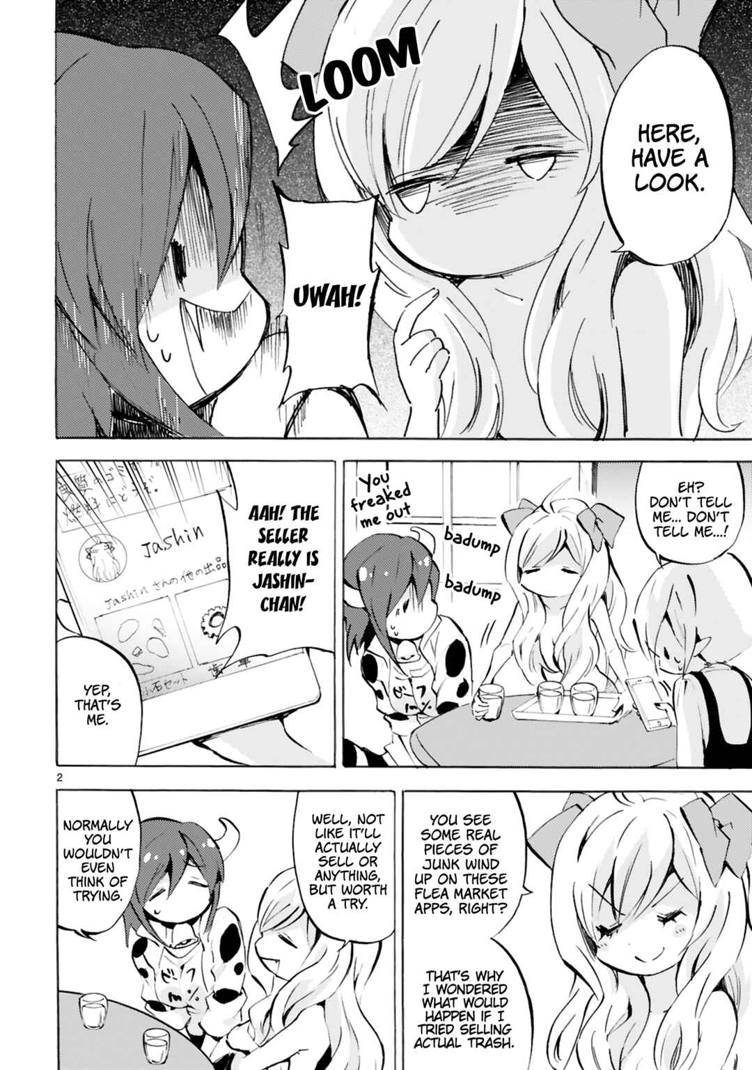 Page 2 Chapter 107 Jashin-chan Dropkick