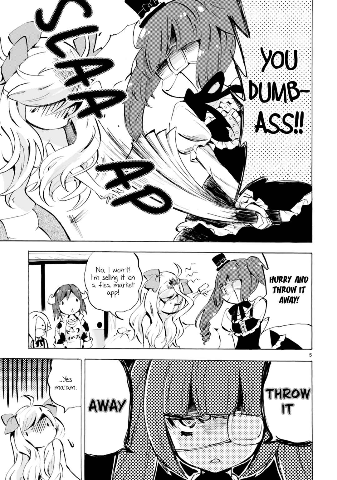 Page 5 Chapter 107 Jashin-chan Dropkick