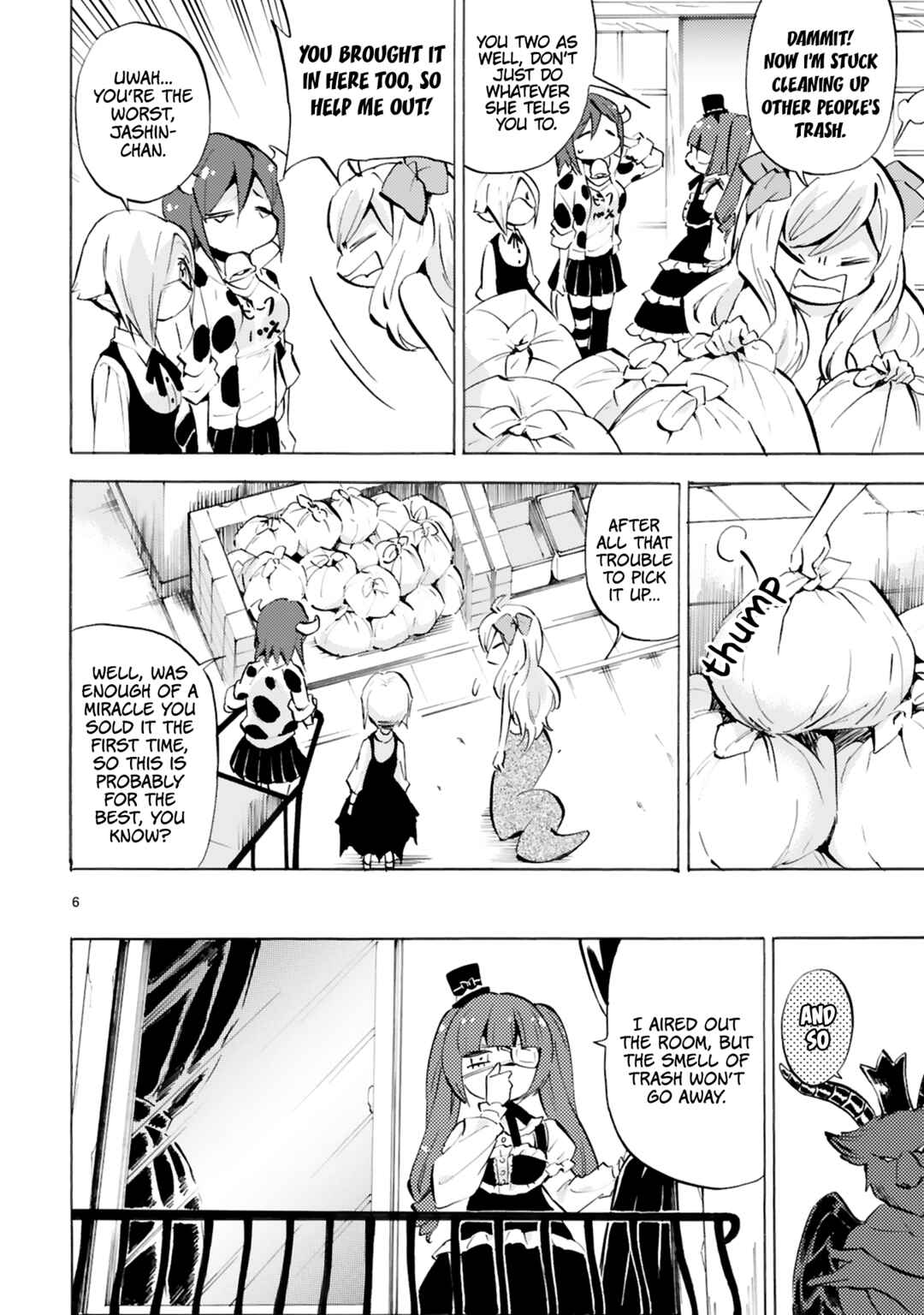 Page 6 Chapter 107 Jashin-chan Dropkick