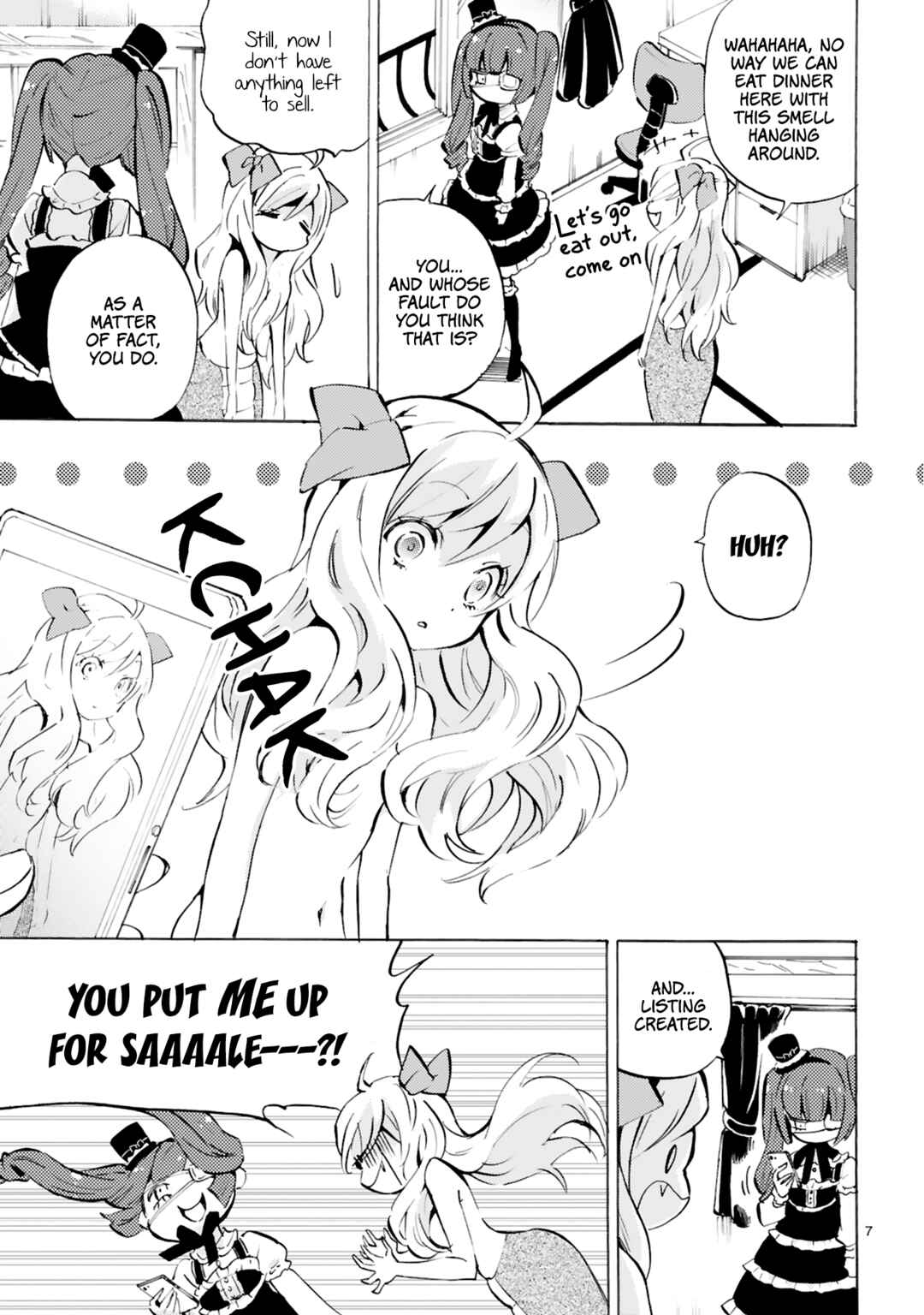 Page 7 Chapter 107 Jashin-chan Dropkick